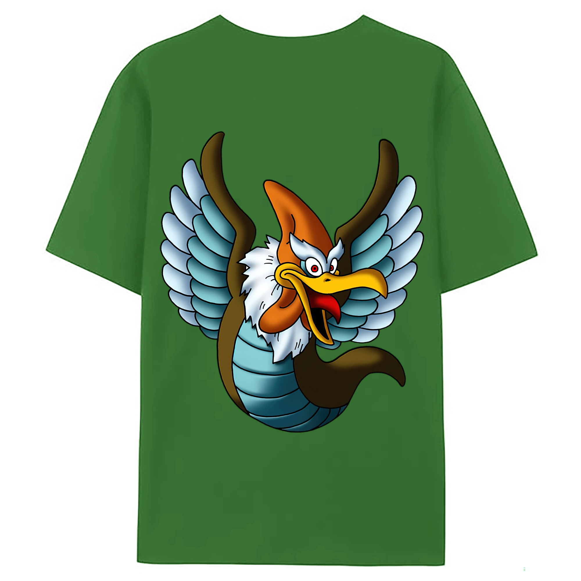 （画像用） ドラゴンクエスト Doragon Kuesuto Dragon Quest レディース半袖Tシャツ(バックプリント)